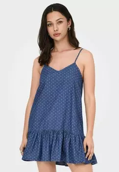 Джинсовое платье ONLNOVA KURZES ONLY, цвет Medium Blue Denim