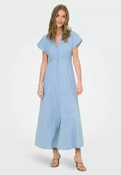 Джинсовое платье ONLNOVA MOLLIE LONG - Maxi dress ONLY, цвет Light Blue Denim