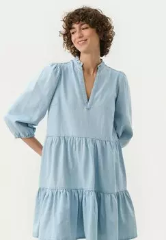 Джинсовое платье Part Two, светло-голубой