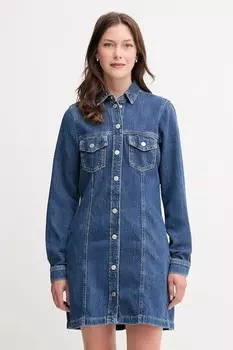 Джинсовое платье Pepe Jeans, синий