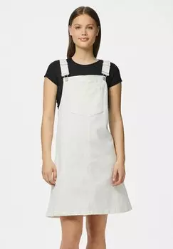 Джинсовое платье Pieces, кремовый