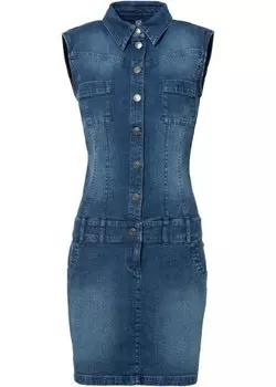 Джинсовое платье Rainbow, синий