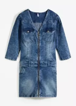 Джинсовое платье Rainbow, синий