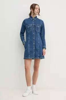 Джинсовое платье Red Bull Racing x Pepe Jeans, синий