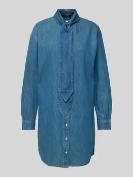 Джинсовое платье с бантом модель 'GURANILLE' Lauren Ralph Lauren