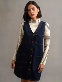 Джинсовое платье-сарафан Kacey Nobody's Child, синий