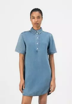 Джинсовое платье SATONE DRESS Samse Samse, цвет Denim Blue