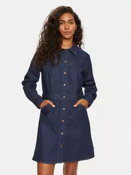Джинсовое платье slim fit Wrangler, синий
