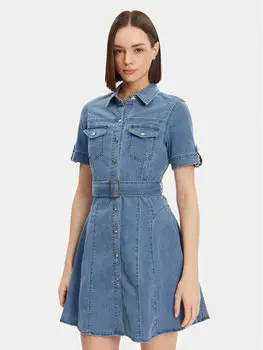 Джинсовое платье стандартный крой 241-RIXES Morgan, синий