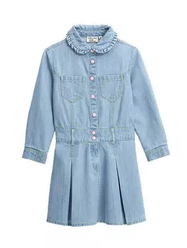 Джинсовое платье стандартный крой DFP3007CF Original Marines, синий