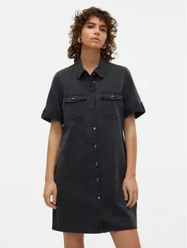 Джинсовое платье стандартный крой Jennie 10309665 Vero Moda, черный