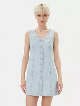 Джинсовое платье стандартный крой Vianna Vest 001WL-0000 Levi'S, голубой