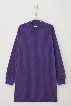 Джинсовое платье свободного кроя S Oliver, индиго