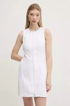 Джинсовое платье Tommy Jeans, белый