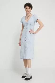 Джинсовое платье Tommy Jeans, синий