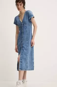 Джинсовое платье Tommy Jeans, синий