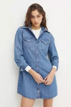 Джинсовое платье Tommy Jeans, синий