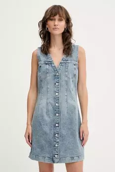 Джинсовое платье Tommy Jeans, синий