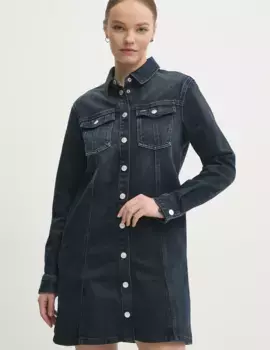Джинсовое платье Tommy Jeans, темно-синий