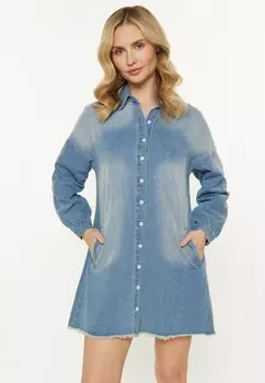 Джинсовое платье usha, синий