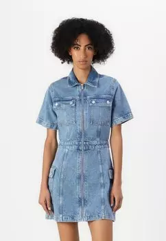 Джинсовое платье UTILITY DRESS Tommy Jeans, деним