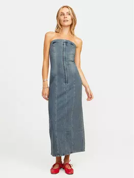 Джинсовое платье узкого кроя Jjxx, синий