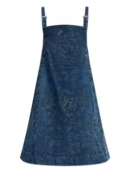 Джинсовое платье Versace Jeans Couture, синий