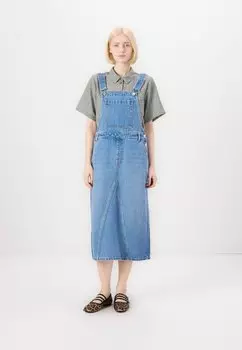 Джинсовое платье VMRANDY CALF SPENCER DRESS Vero Moda, деним