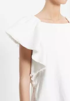 Джинсовое платье Volantes Bimba Y Lola, сырое