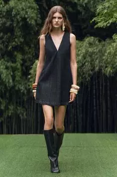 Джинсовое платье ZARA, синий