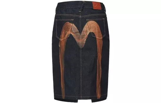 Джинсовое платье женское джинсовое синее Evisu