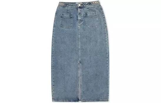 Джинсовое платье женское джинсовое синее Guess