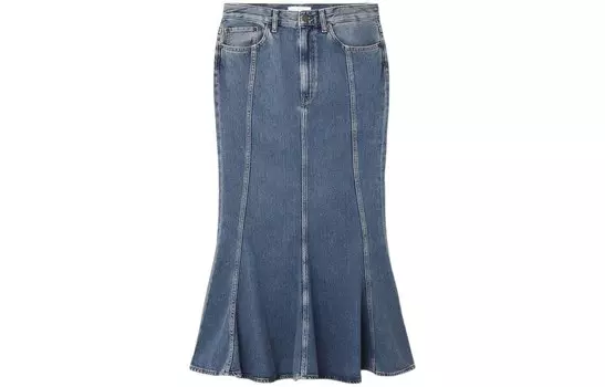 Джинсовое платье женское синее Cos