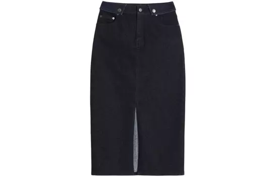 Джинсовое платье женское темно-синее Gap