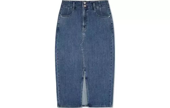 Джинсовое платье женское темно-синее Guess