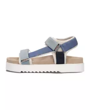 Джинсовые босоножки красавица Maruti, синий