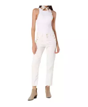 Джинсовые брюки Agnes Sailor Mason'S, белый