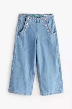 Джинсовые брюки Benetton, синий