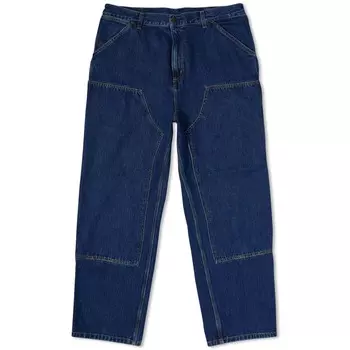 Джинсовые брюки Carhartt WIP с двойным коленом