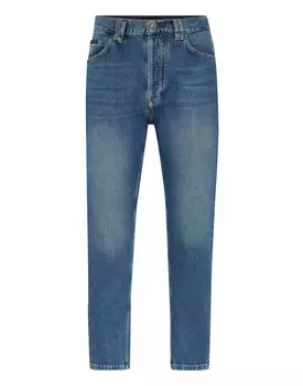 Джинсовые брюки Carrot Fit Iconic Plein Philipp Plein, цвет New Baroque Blue