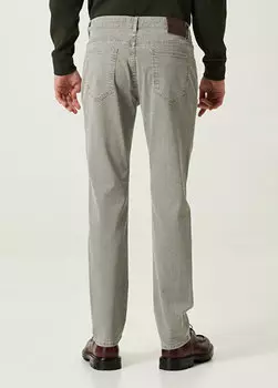 Джинсовые брюки цвета хаки Network