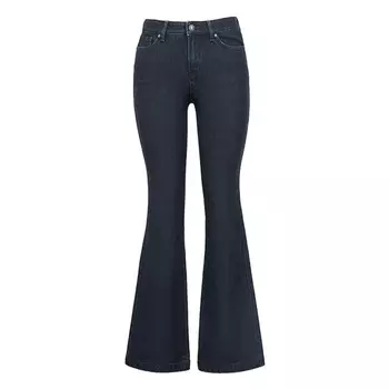 Джинсовые брюки Deep Breath слегка расклешеные, черный