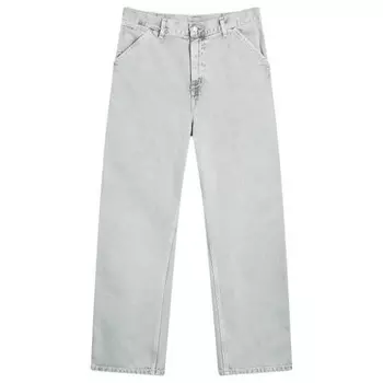 Джинсовые брюки длиной до колена Carhartt Wip, черный