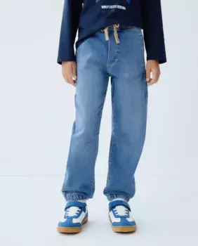 Джинсовые брюки для мальчика Kids El Corte Ingls, светло-голубой