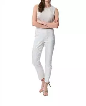 Джинсовые брюки до щиколотки белого цвета Joseph Ribkoff