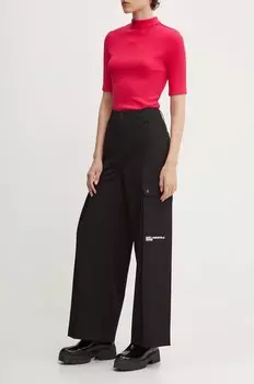 Джинсовые брюки Карла Лагерфельда Karl Lagerfeld Jeans, черный