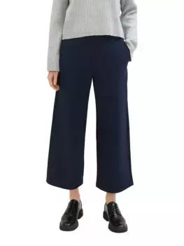 Джинсовые брюки-кюлоты TOM TAILOR с боковыми карманами Tom Tailor Denim, синий