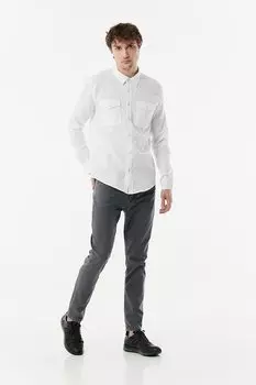 Джинсовые брюки обычного кроя Fullamoda, серый