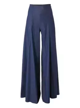 Джинсовые брюки палаццо Carolina Herrera, синий
