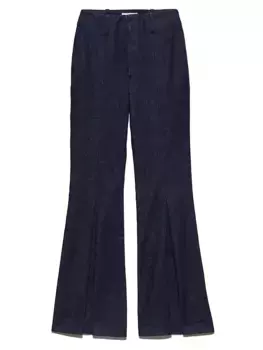 Джинсовые брюки пикси со складками Frame, цвет rinse